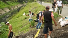 Intervención integral comenzó en el canal de aguas lluvias del sector Charco Azul