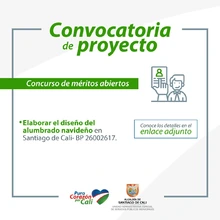 Convocatoria diseño alumbrado navideño