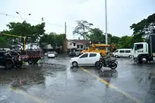 Crecientes de ríos y quebradas se presentaron tras lluvias de esta tarde