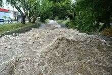 Crecientes de ríos y quebradas se presentaron tras lluvias de esta tarde