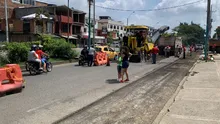 Grupo operativo de Infraestructura ejecuta mantenimiento vial en Llano Verde en el marco de ‘Gobierno al Barrio’