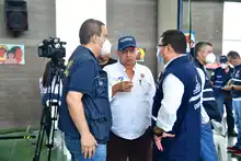 Grupo operativo de Infraestructura ejecuta mantenimiento vial en Llano Verde en el marco de ‘Gobierno al Barrio’