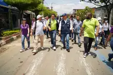 Los servidores públicos unidos por el Bienestar Social de la comuna 15