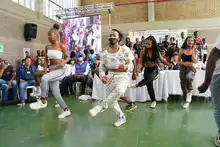 Talentos artísticos de Llano Verde participaron en ‘Gobierno al Barrio’