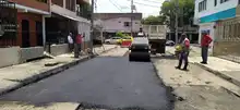 Con maquinaria y obreros, Infraestructura recupera la malla vial urbana y rural en Cali