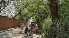 Con maquinaria y obreros, Infraestructura recupera la malla vial urbana y rural en Cali