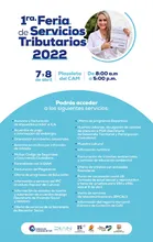 Nuevas entidades se suman a la I Feria de Servicios Tributarios 2022