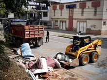500 toneladas de escombros se han recogido en el barrio Llano Verde 