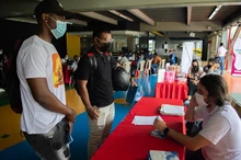 Caleños cumplieron la cita con el empleo en el sector BPO