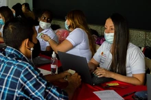Caleños cumplieron la cita con el empleo en el sector BPO