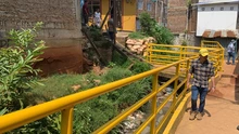 Habitantes de la comuna 20 destacan las bondades de las obras por urgencia manifiesta