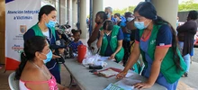 Una jornada de solidaridad con las víctimas del conflicto se cumplió en la comuna 15 
