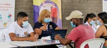 Una jornada de solidaridad con las víctimas del conflicto se cumplió en la comuna 15 