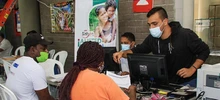 Una jornada de solidaridad con las víctimas del conflicto se cumplió en la comuna 15 