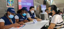 Una jornada de solidaridad con las víctimas del conflicto se cumplió en la comuna 15 