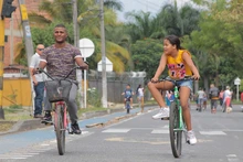 Diversión, pedagogía, manualidades y mucha salud, en la Ciclovida
