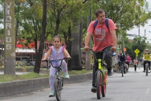 Diversión, pedagogía, manualidades y mucha salud, en la Ciclovida