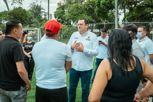 Alcaldía de Cali le cambió la cara a cancha sintética del 7 de Agosto