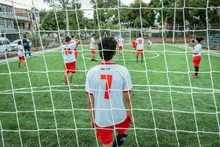 Alcaldía de Cali le cambió la cara a cancha sintética del 7 de Agosto