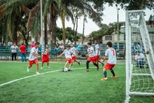 Alcaldía de Cali le cambió la cara a cancha sintética del 7 de Agosto