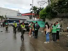 Sancionan a conductores, empresas y lavaderos ilegales en zona aledaña a la Terminal de transporte