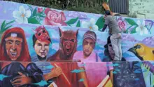 Arte, cultura y tradición transforman la comuna 20