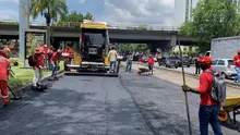 Rehabilitan corredor vial de la autopista Suroriental con las "Obras de Corazón"