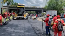 Rehabilitan corredor vial de la autopista Suroriental con las "Obras de Corazón"