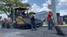 Rehabilitan corredor vial de la autopista Suroriental con las "Obras de Corazón"