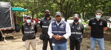 Seguridad y Justicia desalojó a la empresa Claro de un lote propiedad del Distrito