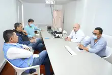 Alcalde visitó a conductor del MIO involucrado en accidente de tránsito con Freddy Rincón