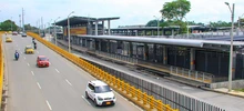 Avanzan obras de construcción del MIO en Troncal de Oriente y terminal de Aguablanca