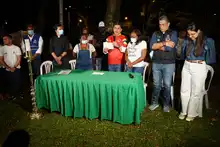 Cali se unió en oración por la salud y vida de Freddy Rincón