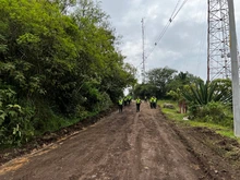 Infraestructura optimizó la vía de acceso al Cerro de las Tres Cruces para esta Semana Mayor