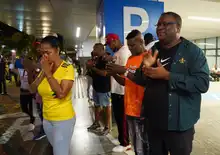 “¡Eres grande Freddy!”: Hinchas despidieron al jugador Rincón.