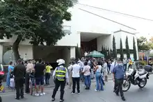 Agentes de tránsito acompañaron la caravana de Freddy Rincón