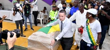 Freddy Rincón fue homenajeado en su tierra natal, antes de su despedida en el Pascual Guerrero