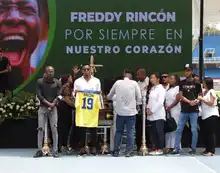 De nuevo como un equipo; así despidieron a Rincón sus ex compañeros de futbol