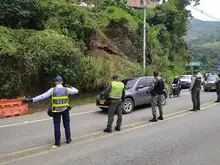 Las seis entradas a la ciudad están acompañadas por agentes de tránsito para facilitar el plan retorno