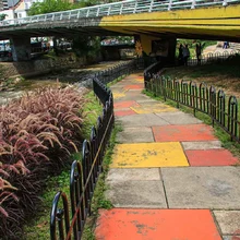 Con iluminación y color se transforma el Teatrino del Río al oeste de Cali