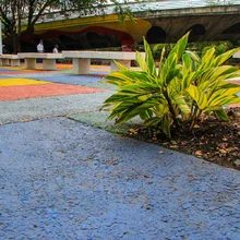 Con iluminación y color se transforma el Teatrino del Río al oeste de Cali