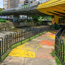 Con iluminación y color se transforma el Teatrino del Río al oeste de Cali