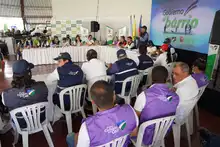 Migración y discapacidad, temas priorizados por moradores del barrio Floralia