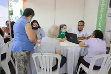Migración y discapacidad, temas priorizados por moradores del barrio Floralia
