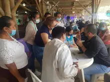 Adultos mayores fueron atendidos en la Casa de Justicia Itinerante en Llano Verde