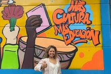 Con arte urbano se conmemoró en el Nuevo Latir, un año del paro nacional 
