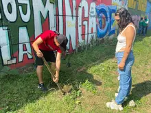 Jornada de embellecimiento se tomó el sector de La Luna 