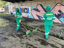 Jornada de embellecimiento se tomó el sector de La Luna 