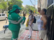 Jornada de embellecimiento se tomó el sector de La Luna 