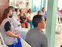 Continúa con líderes, la socialización del proyecto Bulevar de Oriente